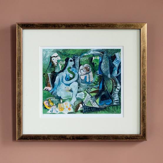 Le Déjeuner sur l'herbe by Pablo Picasso