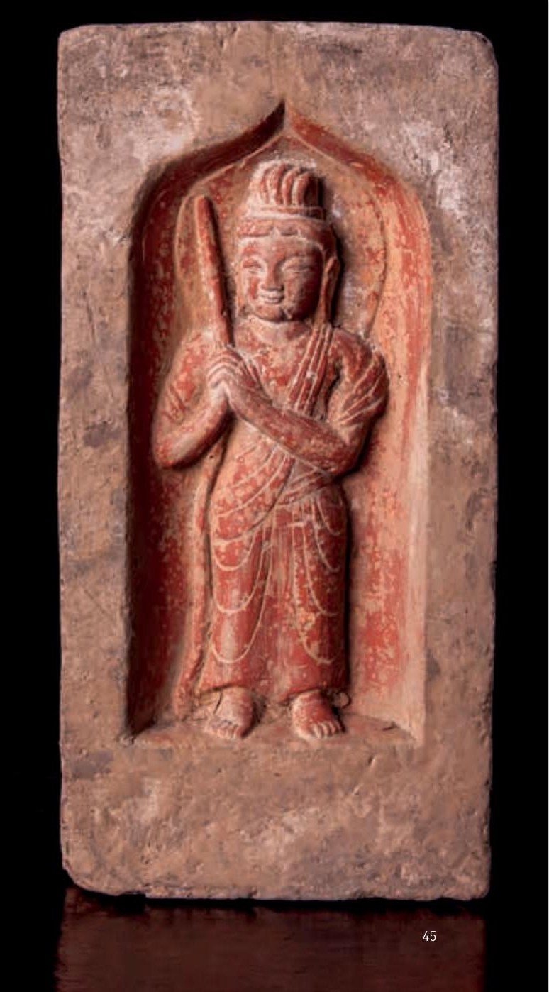 19th Century Burmese Terracotta Brick — Burma