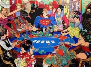 Poker Night by Jacky Tsai