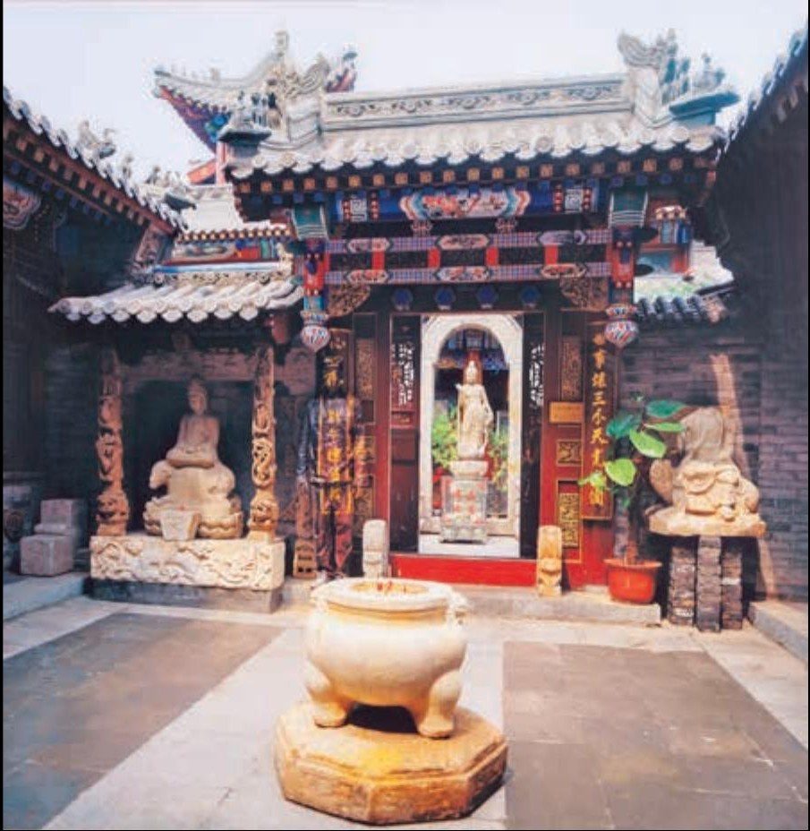 Hiding in the City No. 85, Monastery — Liu Bolin