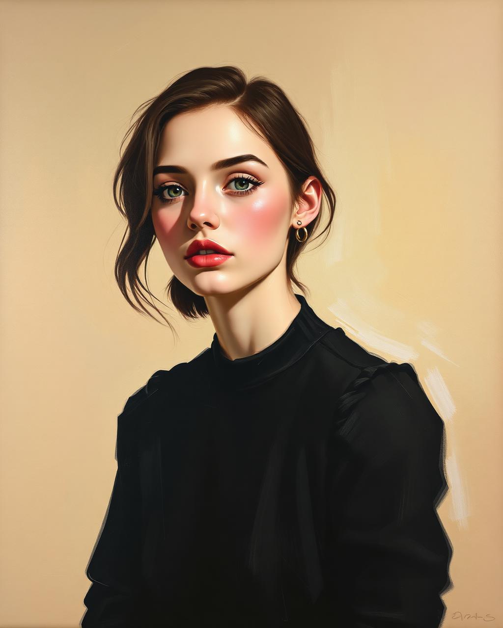 Portrait in Black